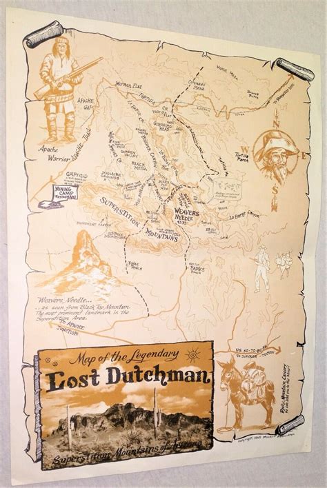 lost dutchman death bed map.